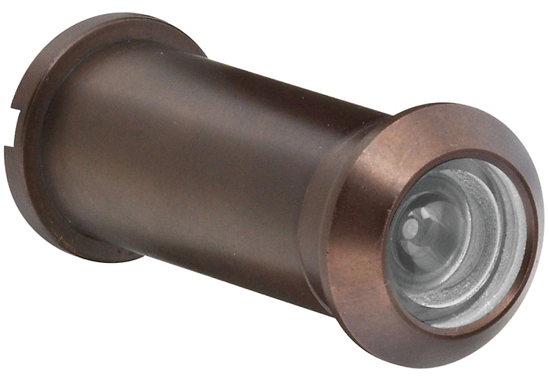 Antique Bronze Door Viewer