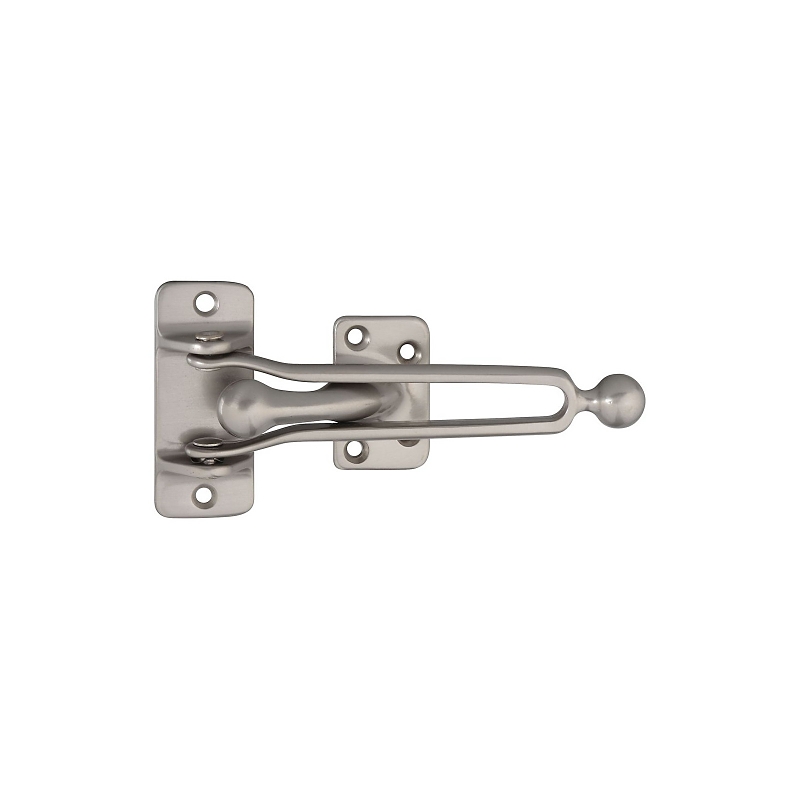 National Satin Nickel Door Security Guard