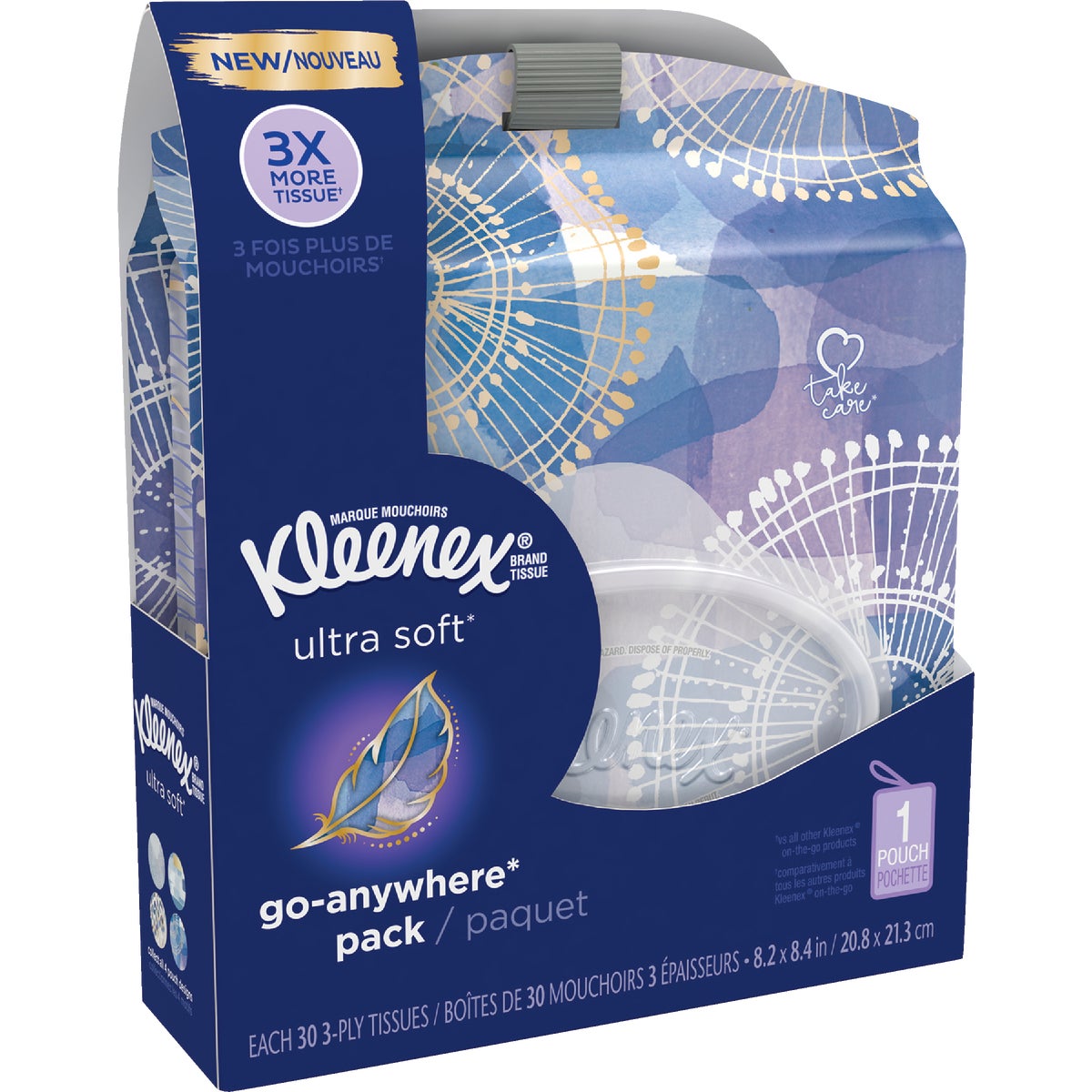 Ultra Soft Go Anywhere Facial Tissues - 30 Count Pack