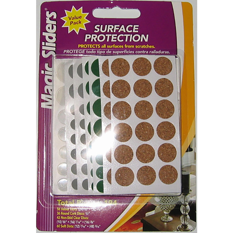 Magic Sliders Round Surface Protection Value Pack (194-Piece)