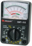Gmt-312 Analog Multitester 12 Range Pocket Multimeter