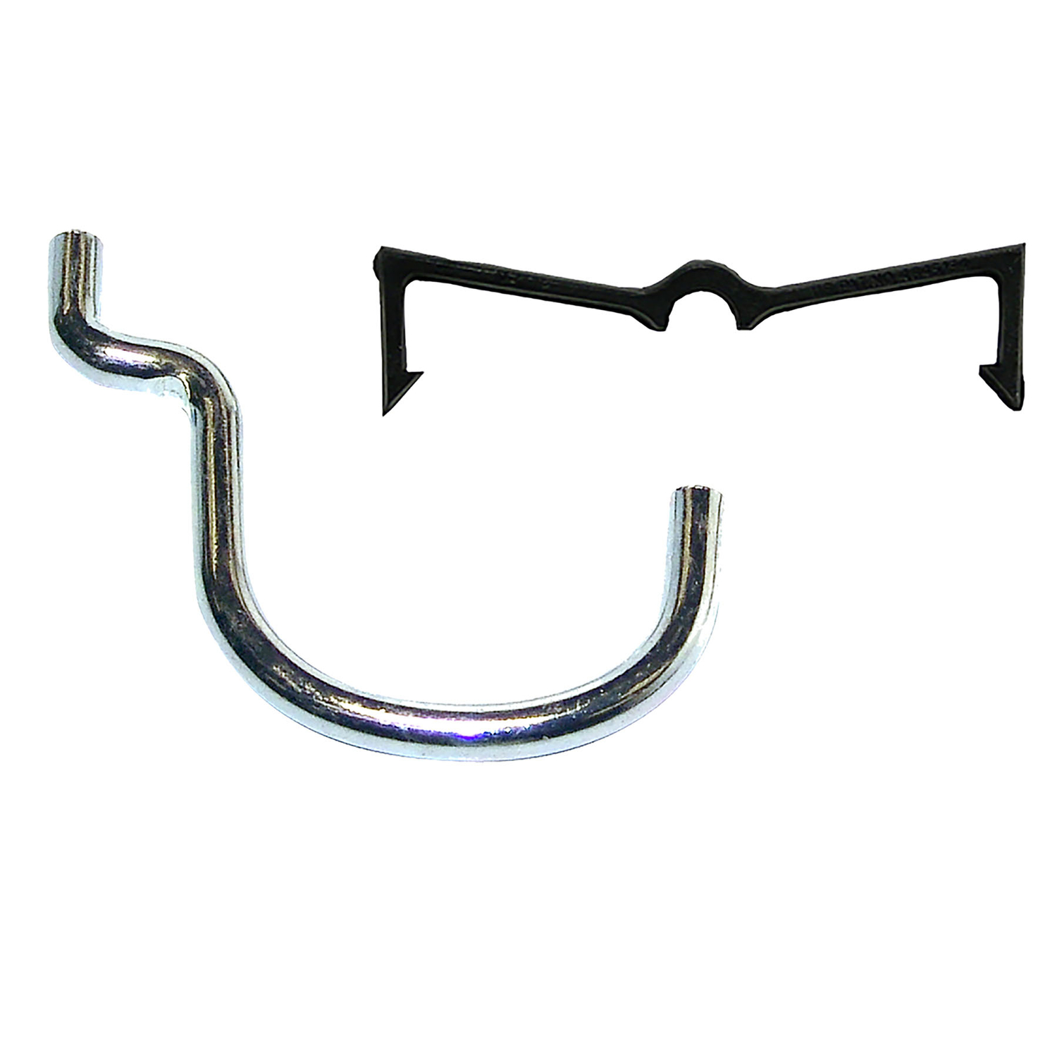 1 In. Curved Pegboard Hook (6-Count)