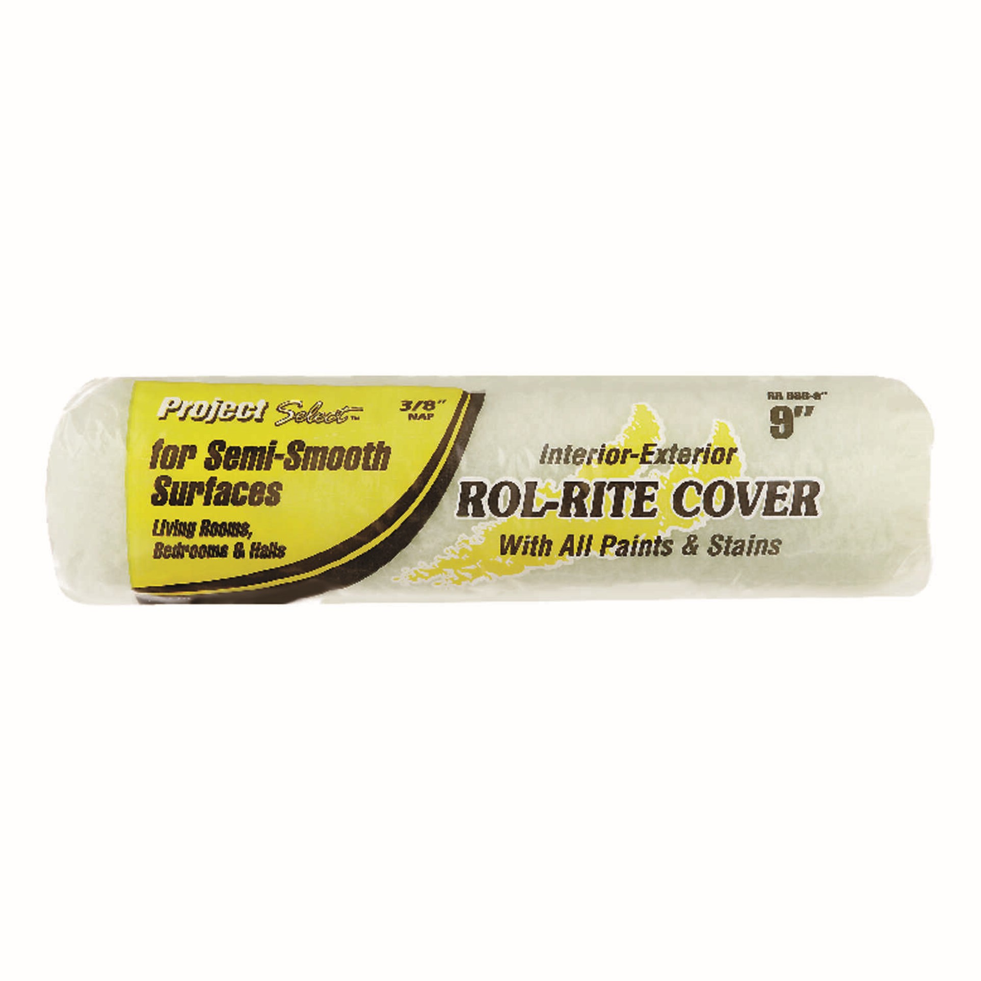 Project Select Rol-Rite Polyester 3/8 in. x 9 in. W Regular Paint Roller Cover For Semi-Smooth