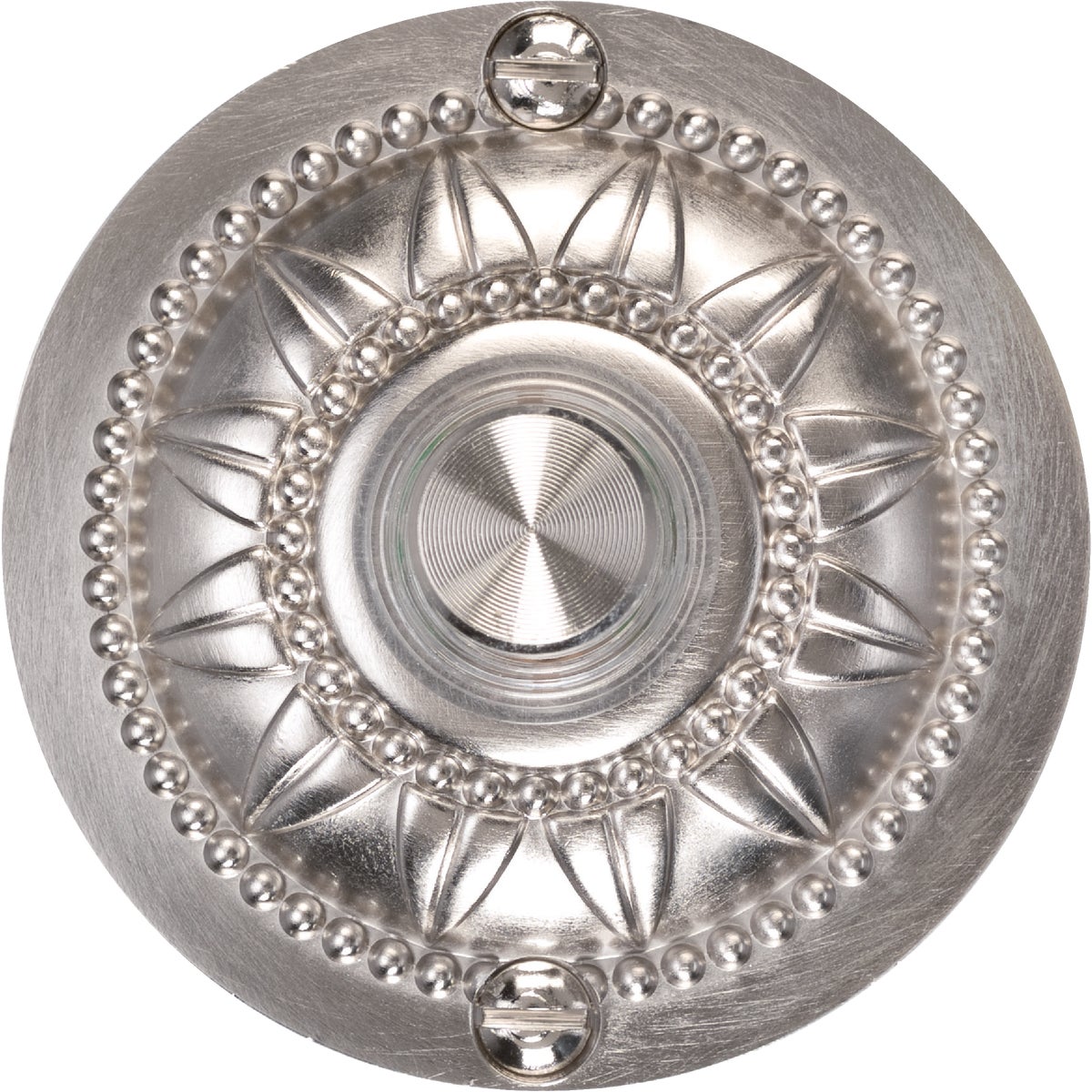 Medallion Design Lighted Doorbell Pushbutton Dp-1653 - Elegant And Functional