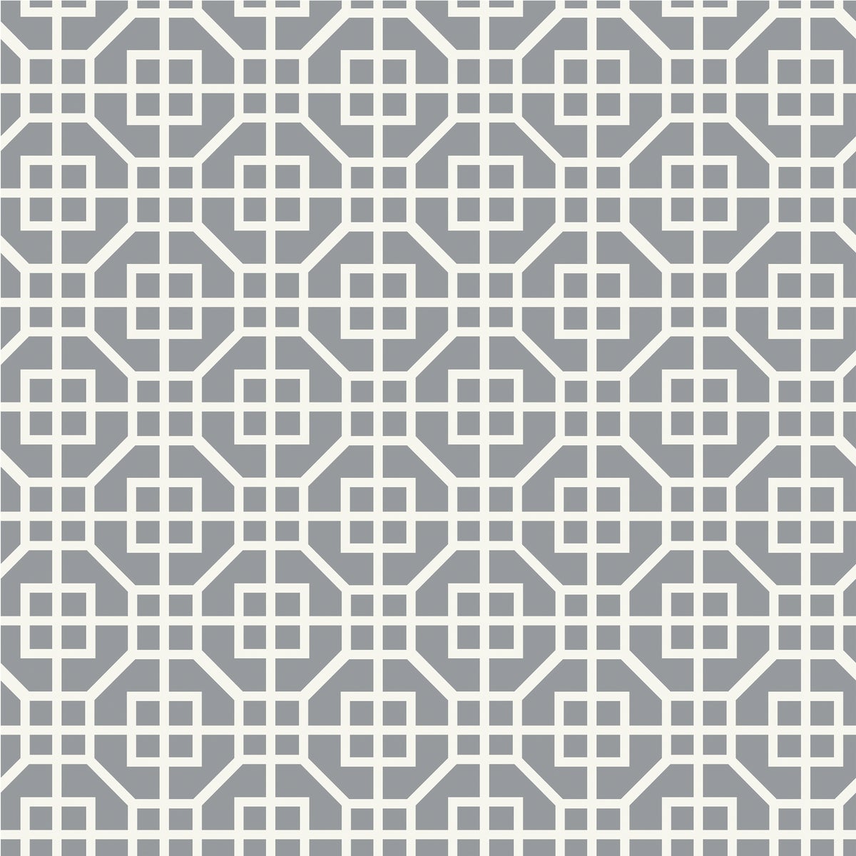 18 In. X 5 Ft. Citadel Gray Printed Grip Non-adhesive Shelf Liner