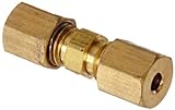 50062-02 1/8 Brass Compression Full Union Tube Fitting