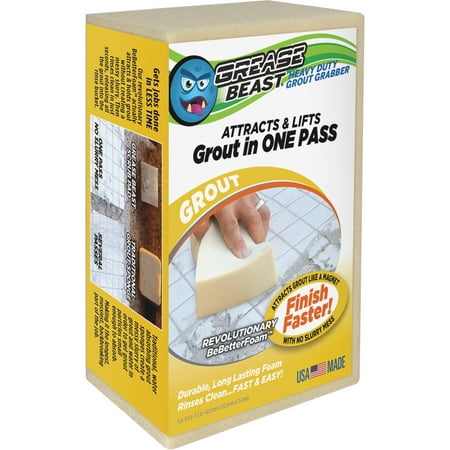 Tile & Grout Grabber Cleaner Sponge Model Gb9680