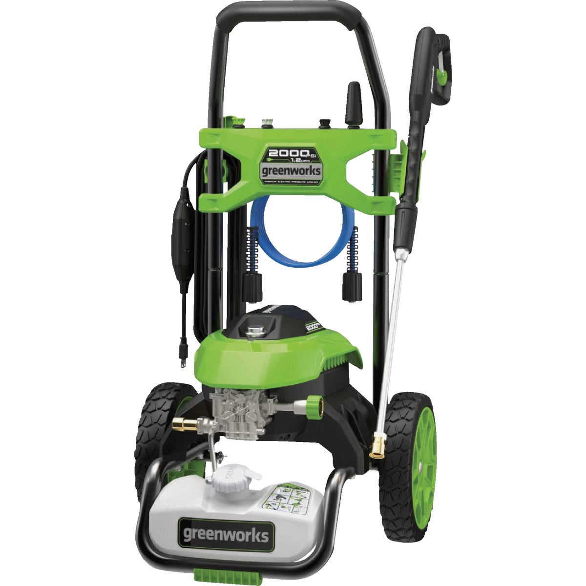 2000 Psi 1.2 Gpm Heavy-duty Cold Water Electric Pressure Washer
