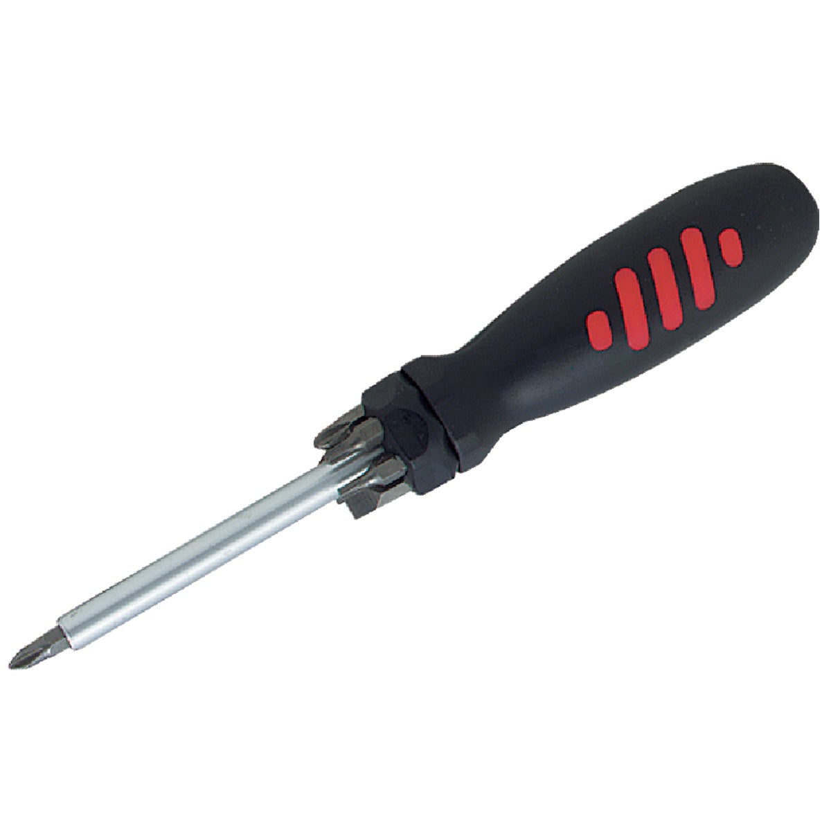 8-In-1 Multi-Bit Screwdriver & Magnetic Pick-Up Tool