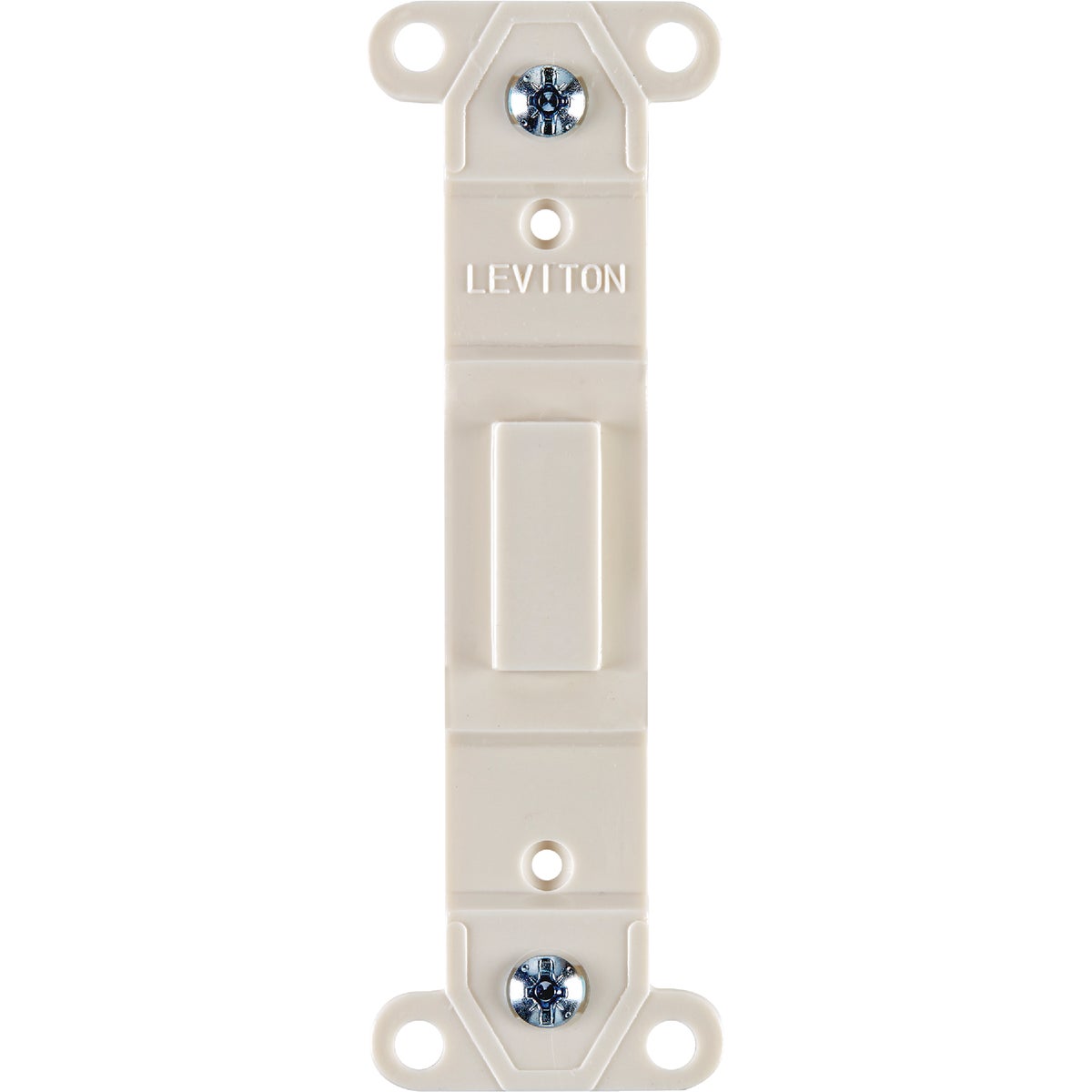 Light Almond Blank Toggle Wall Plate Insert, Model 018-80700-00t