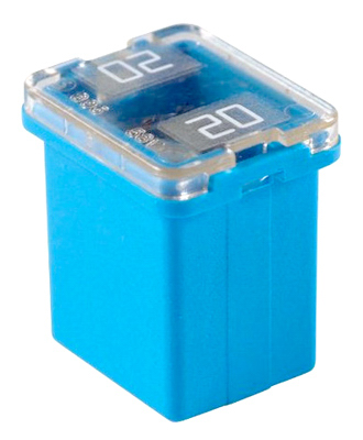 Cooper Bussmann Low Profile Fmx Maxi Fuse, Blue, 20-amp Fast Cooper Bussmann Low Profile Fmx Maxi Fuse, Blue, 20-amp Fast