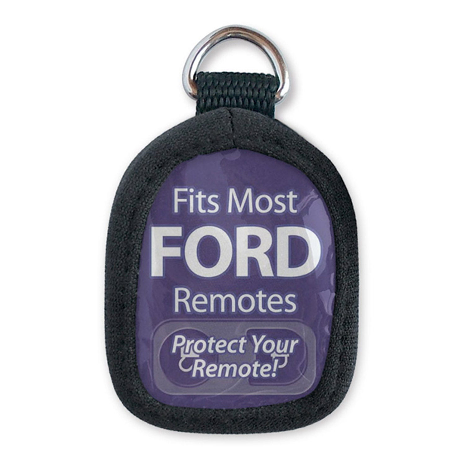 Ford Remote Skin Key Fob Protector - Neoprene And Vinyl Cover