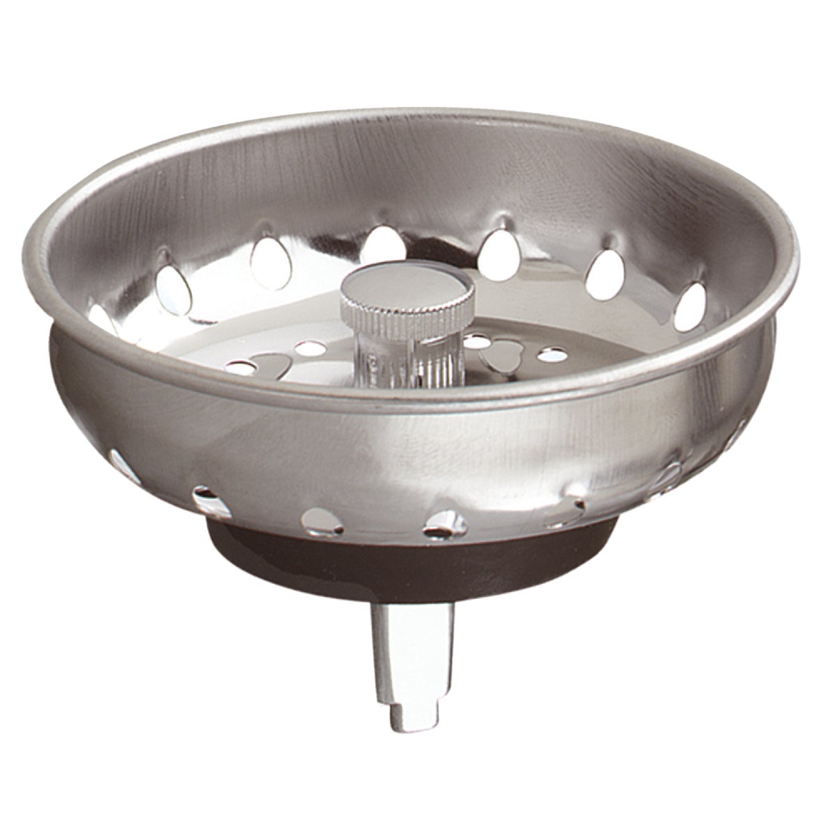 3-1/2 Inch Stainless Steel Basket Strainer Stopper For Kitchen Sinks - Model K22022