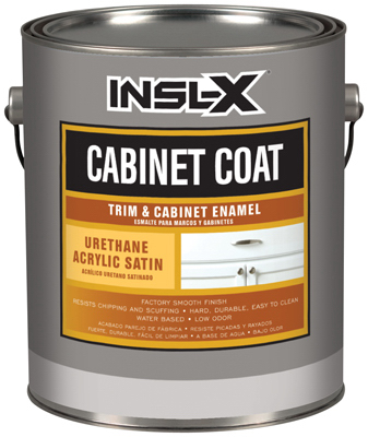 Trim And Cabinet Enamel, Satin Tint Base, 1 Gallon