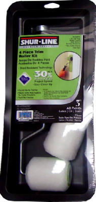 Premium Select Trim Paint Roller Set, 3-inch With PTFE Knit Covers