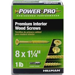 Premium Interior Wood Screws 9 X 2.25 In. - 1 Lb Pack