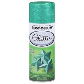 Specialty Glitter Spray Paint, Turquoise, 10.25-oz.