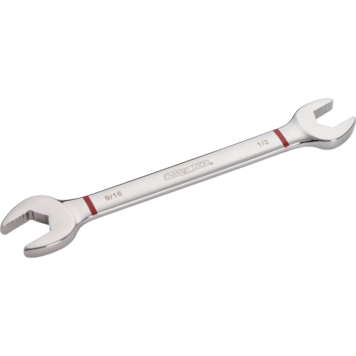 Standard 1/2 In. X 9/16 In. Open End Wrench - Chrome Vanadium Steel