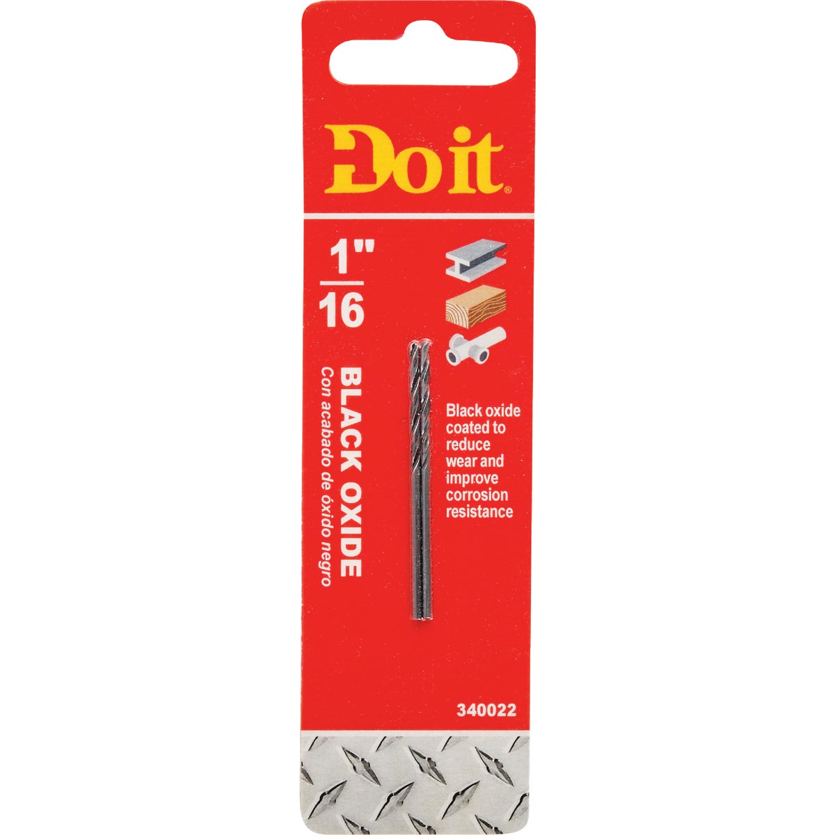 Do it 1/16 In. Black Oxide Drill Bit