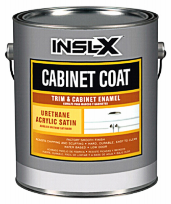 Cabinet Coat Satin Tintable Base 2 Urethane Acrylic Trim & Cabinet Enamel 1 Quart