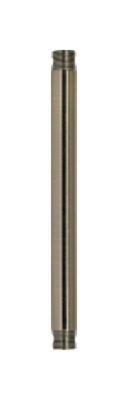 Antique Brass Ceiling Fan Down Rod 12 Inch For 9-foot Ceilings