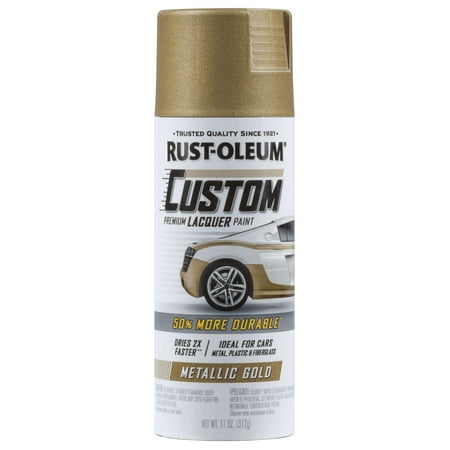 Rust-Oleum Custom Automotive Paint Metallic Gold, 11oz