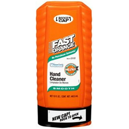 Fast Orange Smooth Lotion Hand Cleaner 15 Oz Squeeze Bottle