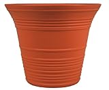 14-inch Sedona Elite Planter In Bronze Orange By Listo