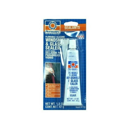 1.5 Oz. Flowable Silicone Windshield And Glass Sealer For Automotive Repairs