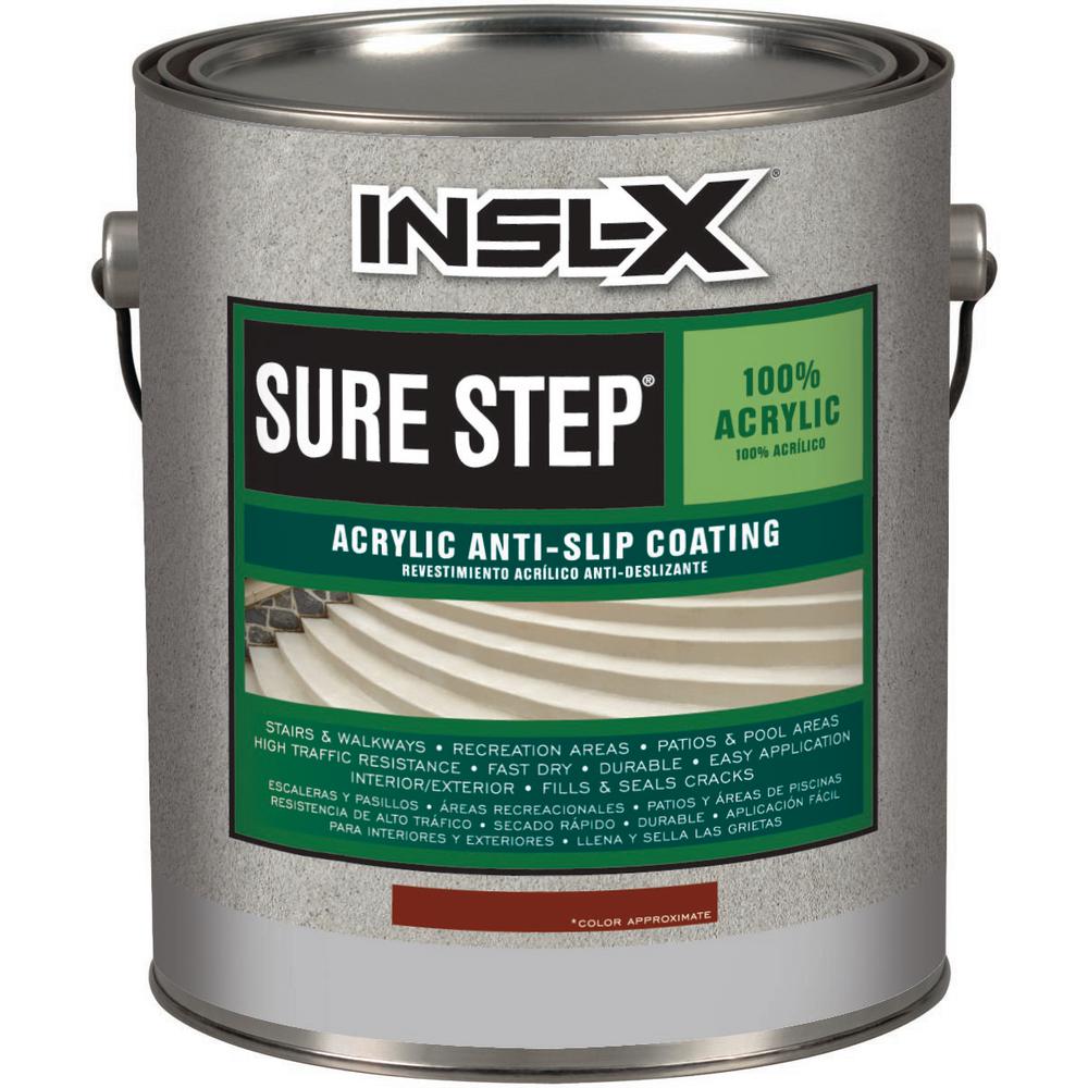 1 Gallon Tile Red Acrylic Anti-slip Concrete Paint For Interior/exterior Use