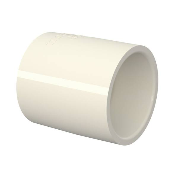 Genova 1/2 Inch Cpvc Coupling For Plumbing - Slip Connection, Durable Material