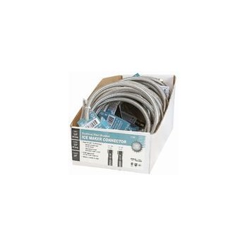 Cranbury 7754 12 Inch Stainless Steel Ice Maker Hose