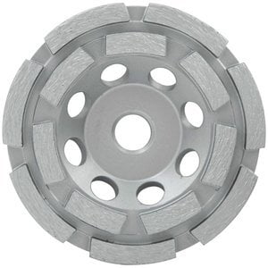 49-93-7750 4 Inch Diamond Cup Wheel Double Row For Concrete Grinding
