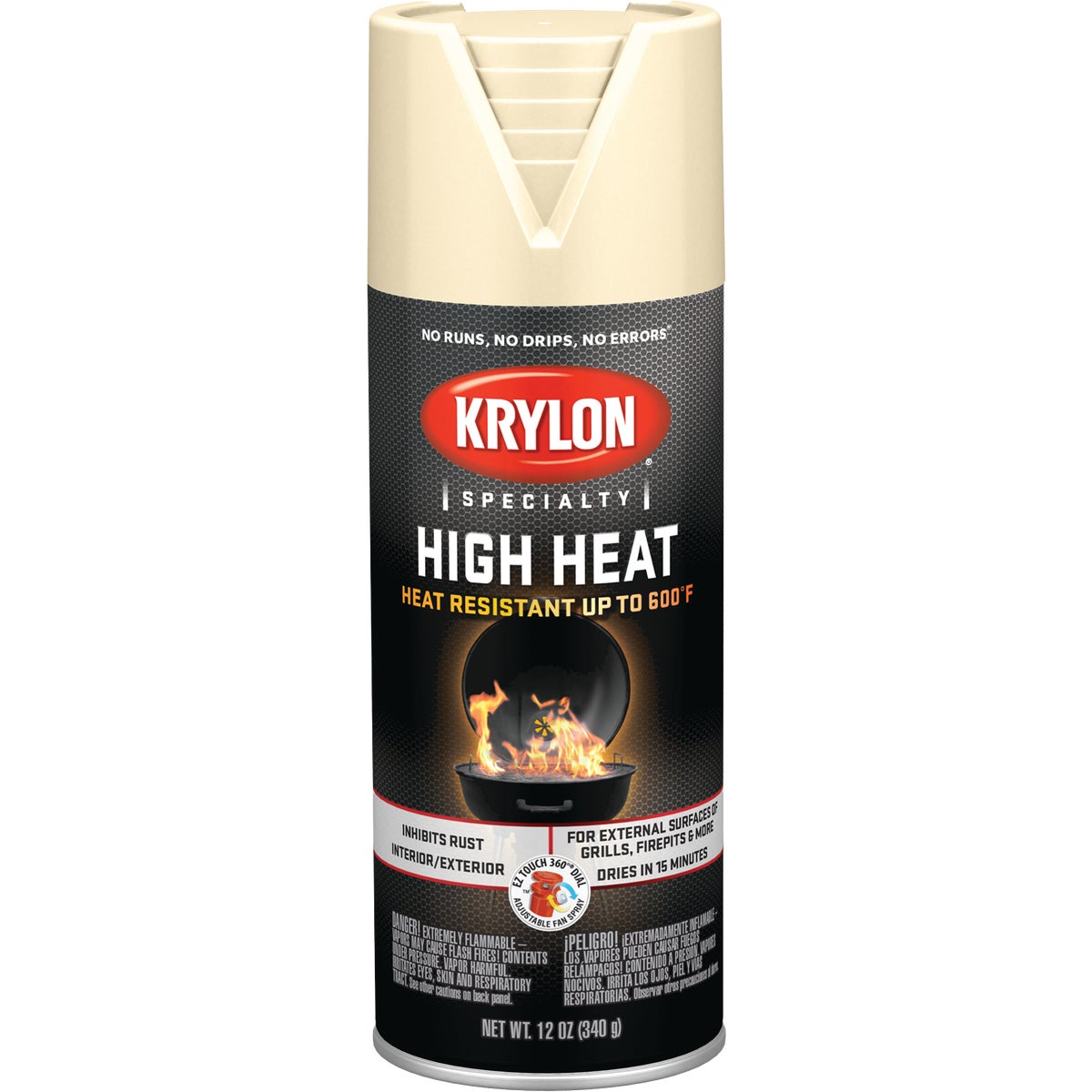 High Heat Spray Paint 12 Ounce Can - Model K01408000