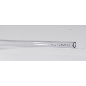 7/16-inch X 1-foot Clear Vinyl Tubing For Plumbing And Diy Projects
