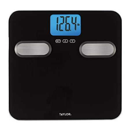 400lb Body Composition Bathroom Scale With Stainless Steel Accents
