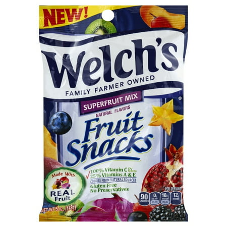 Super Fruit Fruit Snacks, 12 Count, 5 Ounce Pouches