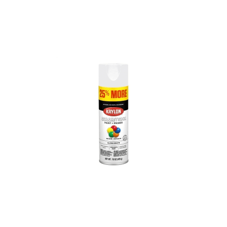 Paint Primer Bonus Gloss White 15 Ounce Can For Superior Coverage