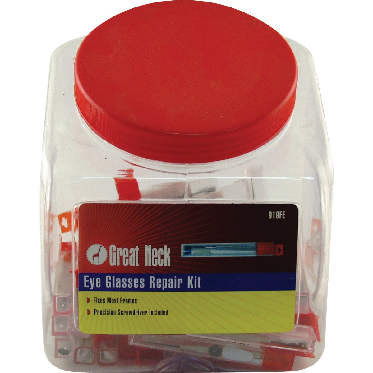 Eyeglass Repair Kit - 50 Piece Bulk Set For Quick Repairs