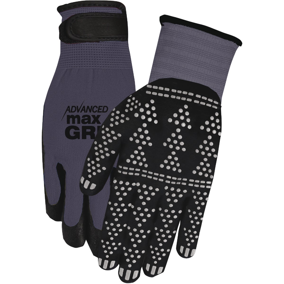 Advanced Max Grip Unisex Large/xl Nitrile Coated Gloves