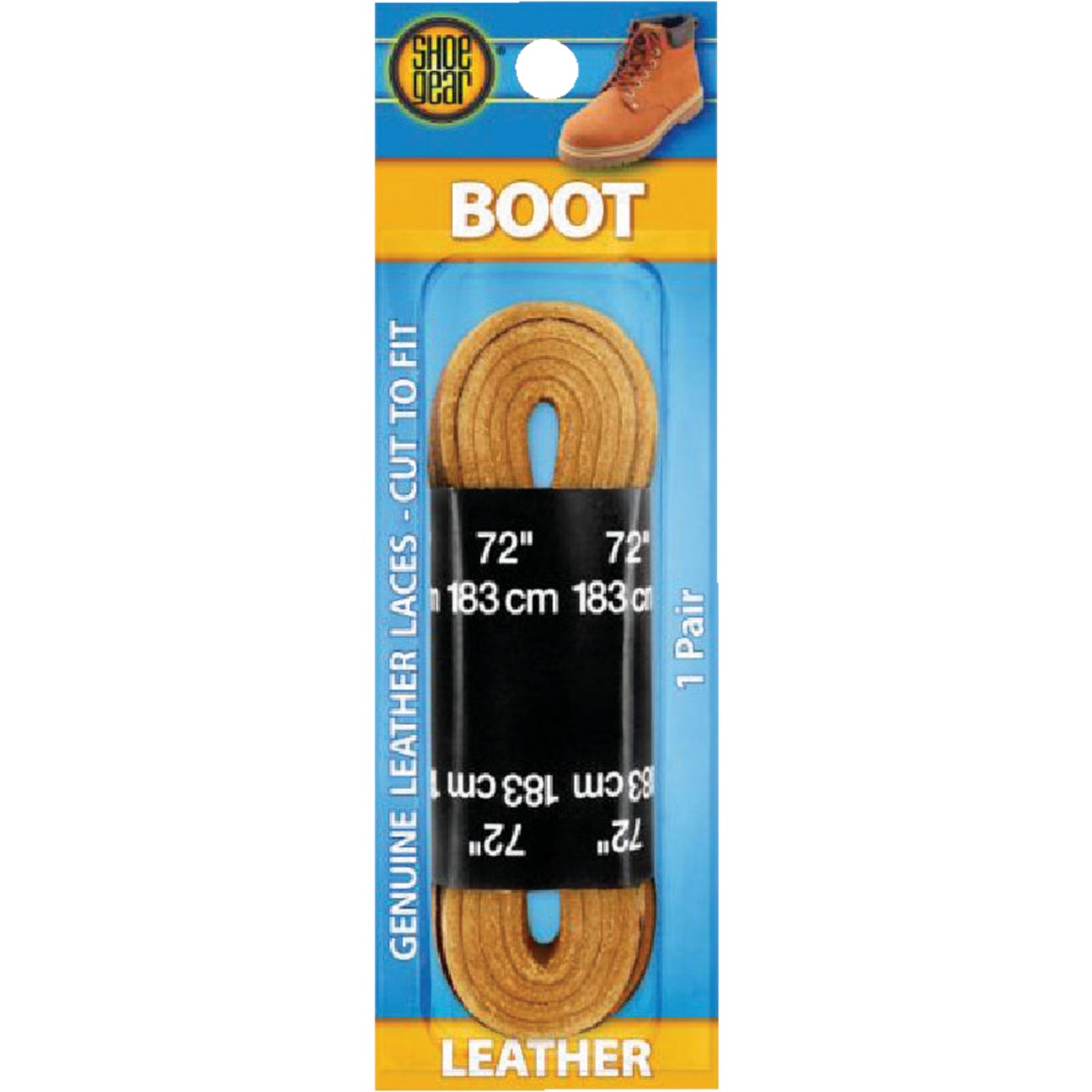 Leather Boot Lace 72" Durable Replacement Laces For Boots And Shoes