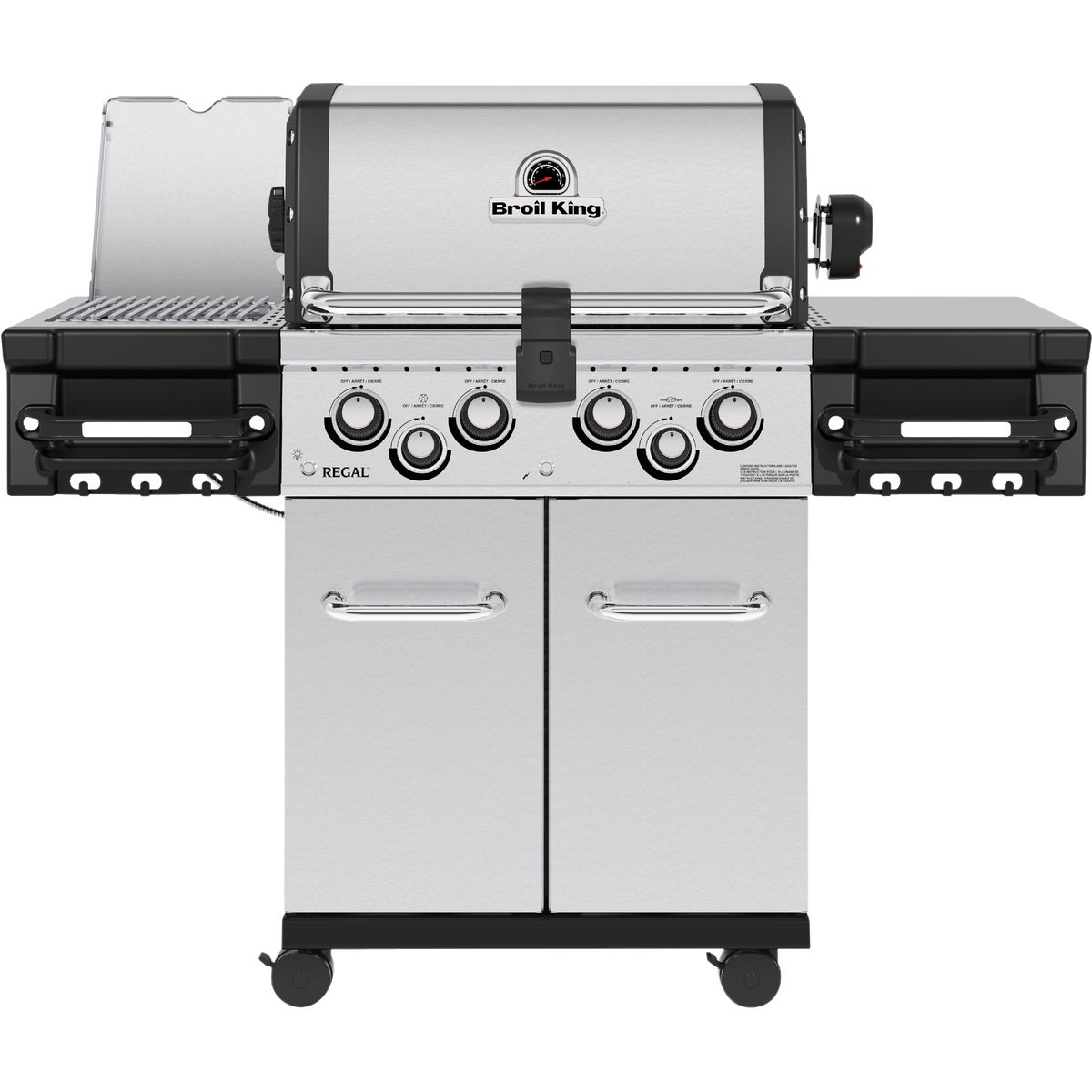 Regal S490 Pro Ir 4-burner Stainless Steel 50,000 Btu Lp Gas Grill
