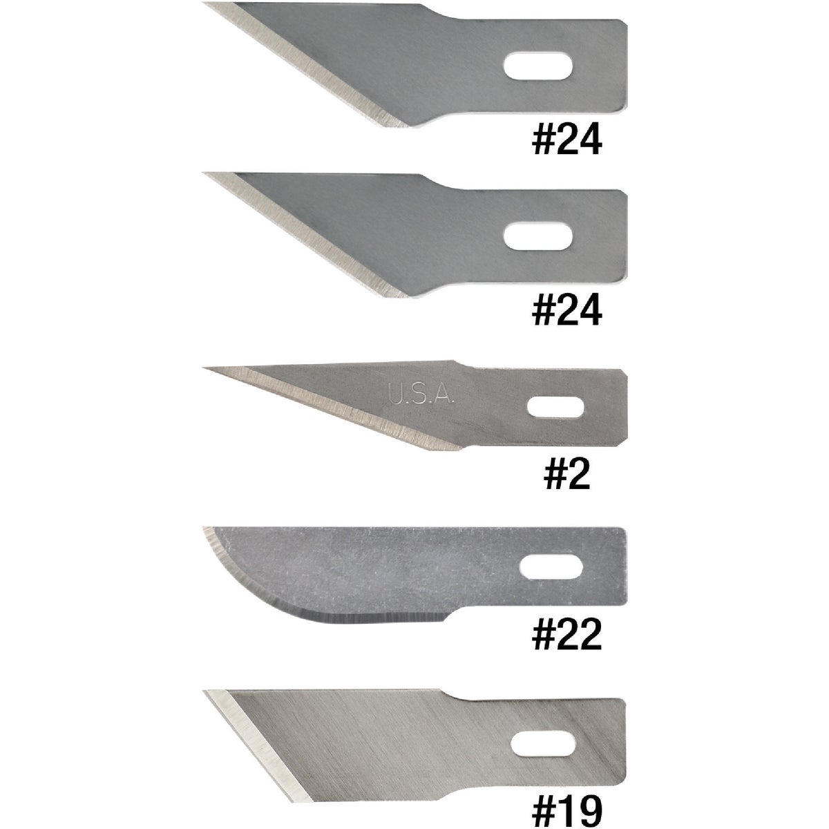 Hobby Blades Assortment - Model 01-215 For Precision Cutting