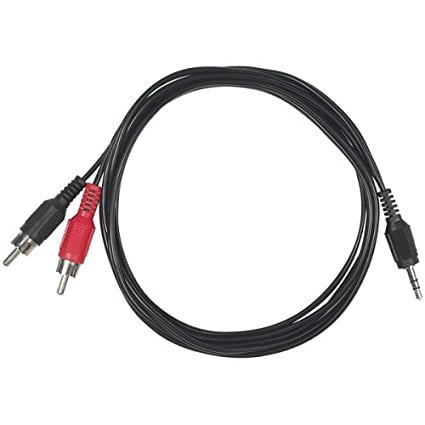 Ph62089 Stereo Mini-male To 2 Rca-male Audio Cable - 6 Feet