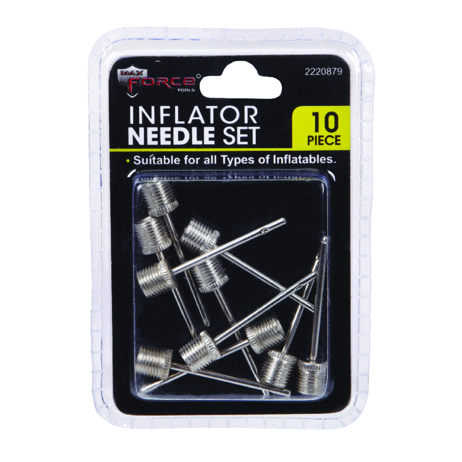 Inflator Needles - 10 Piece Set For Sports Balls And Inflatables