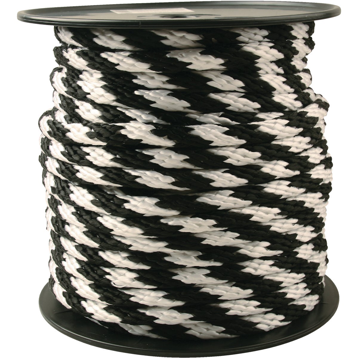 5/8 In. X 150 Ft. Black & White Derby Polypropylene Rope