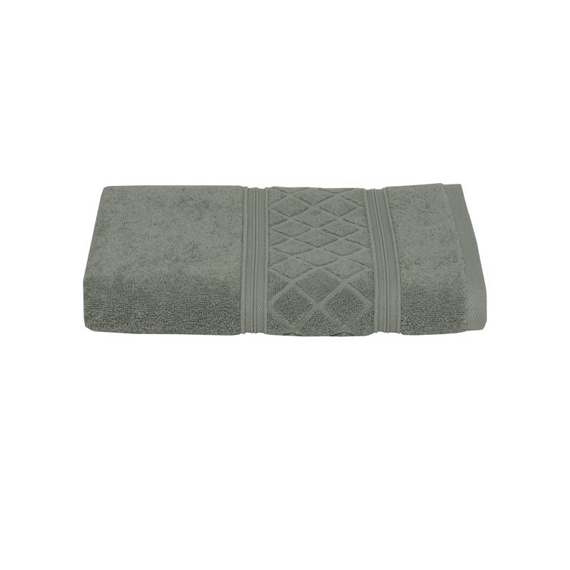 Radiance Limestone Cotton Bath Towel 53" X 27" - Luxurious Softness