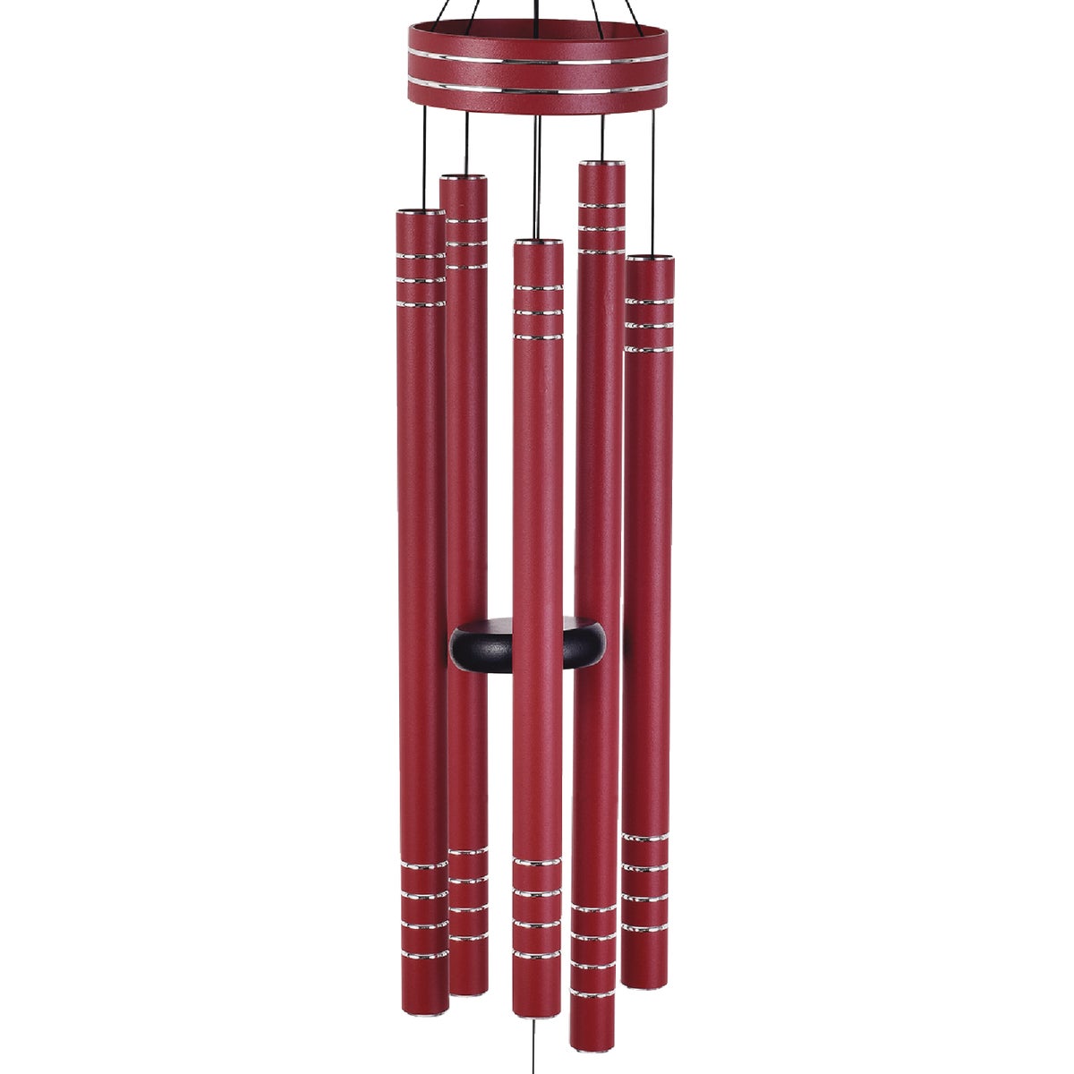 Vista Classics Galaxy 41 In. Red Wind Chime With Aluminum Tubes