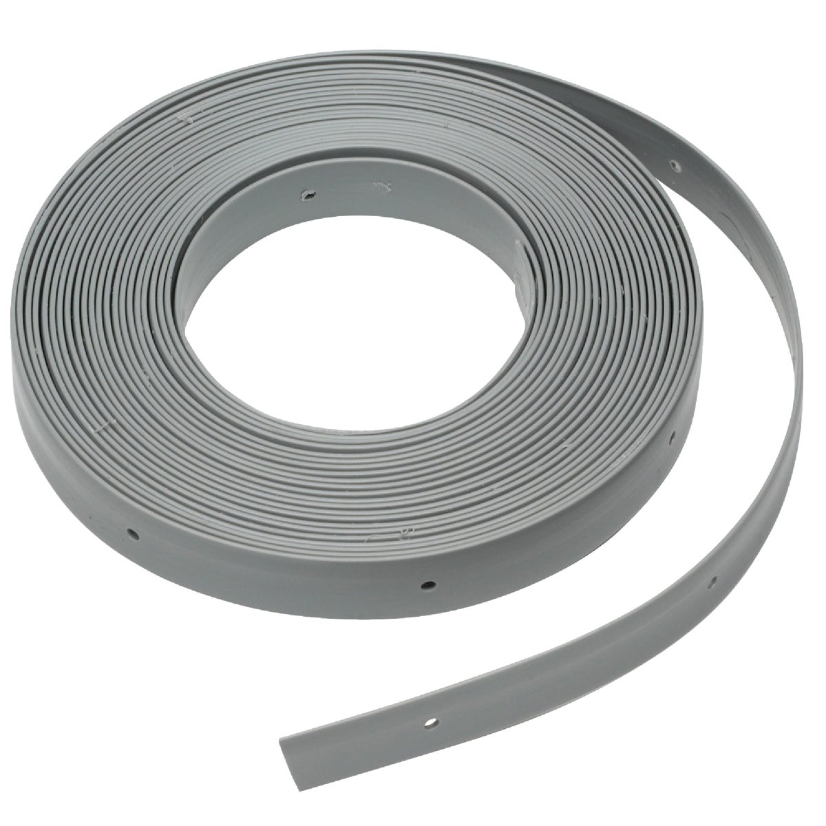 3/4 Inch Plastic Pipe Strap, 10 Feet Long With Pre-punched Holes