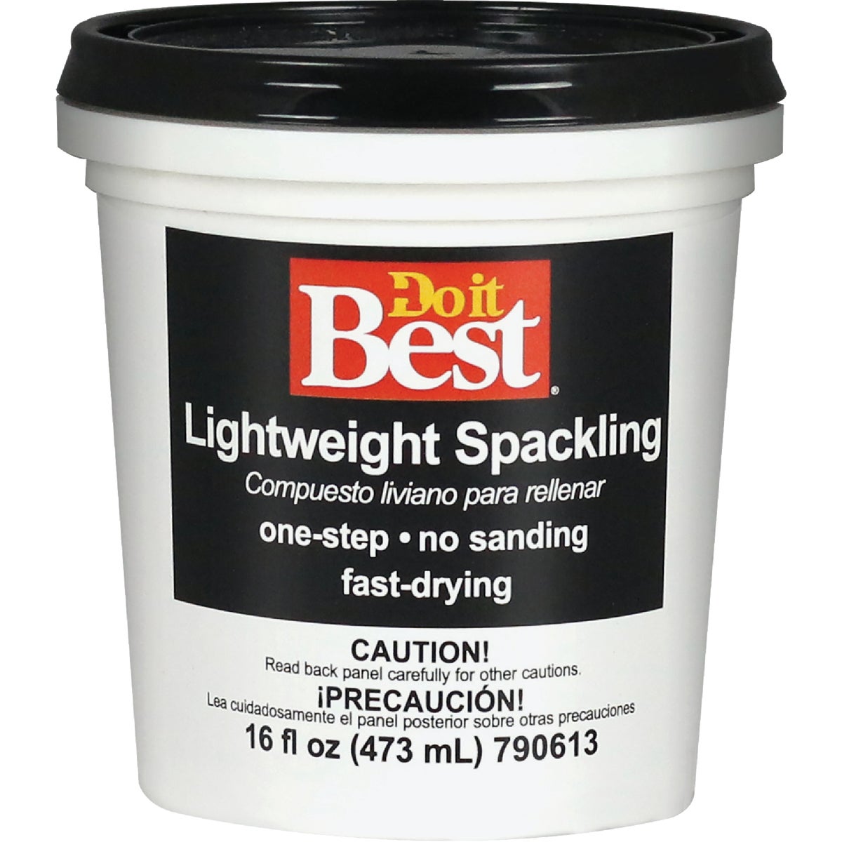 1 Pint Lightweight Acrylic Spackling Compound For Repairs And Resurfacing